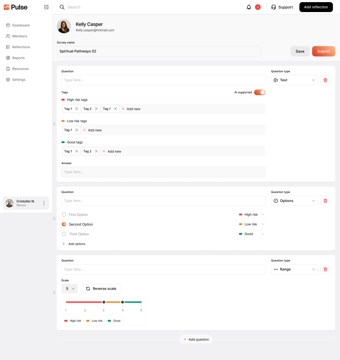 custom framework creation for Pulse app